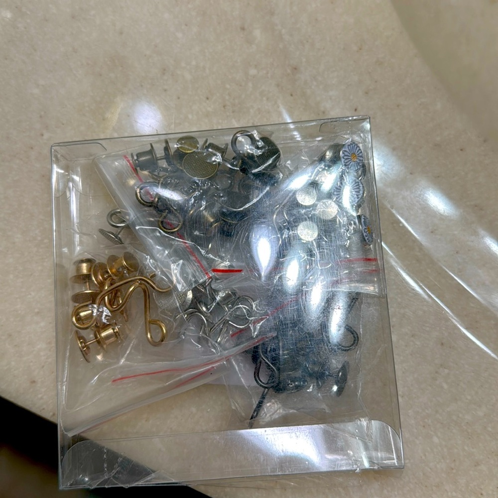 Pants fasteners, 4 sets